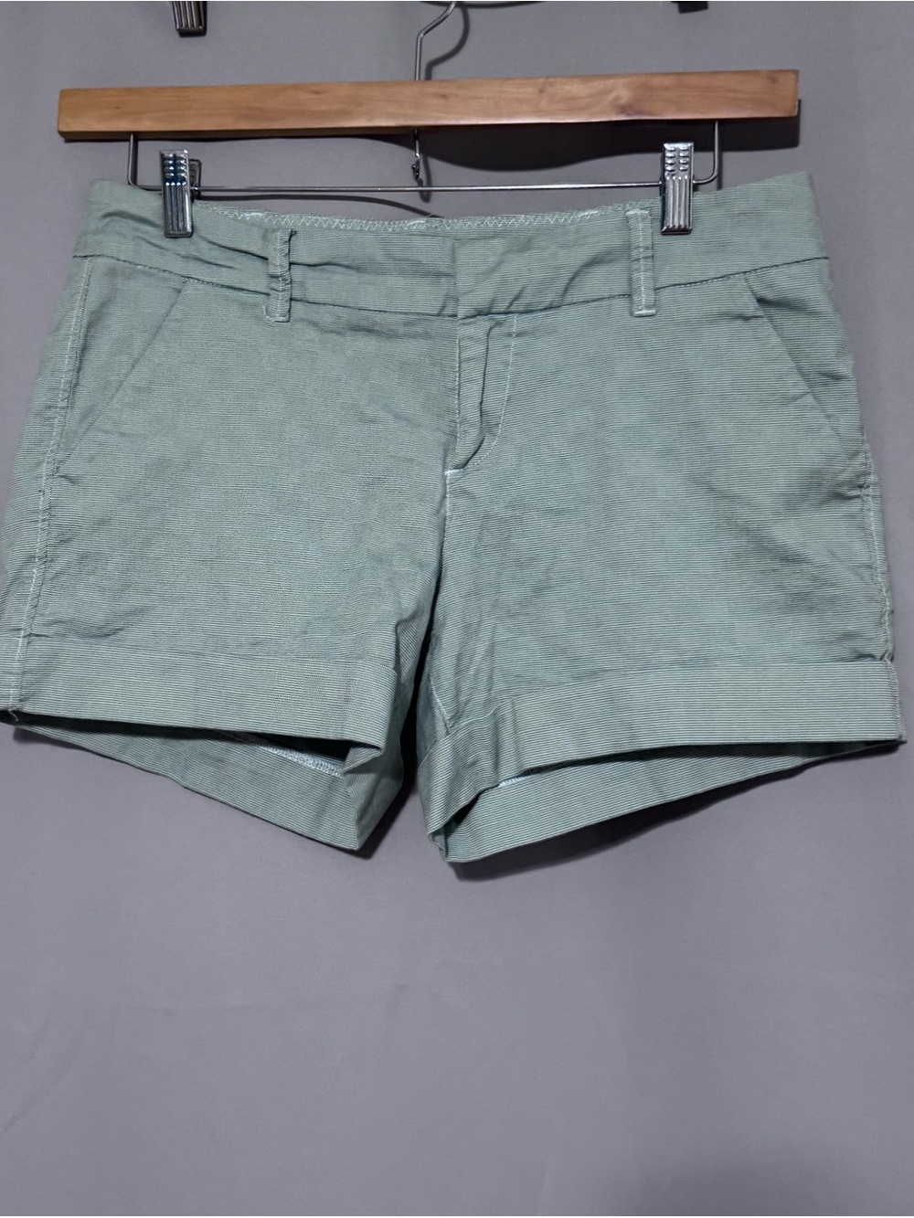 Dear John Hampton Cuffed Shorts Mint Green